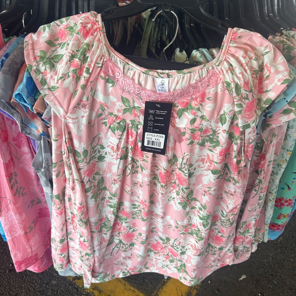 Floral Pink Women's Top